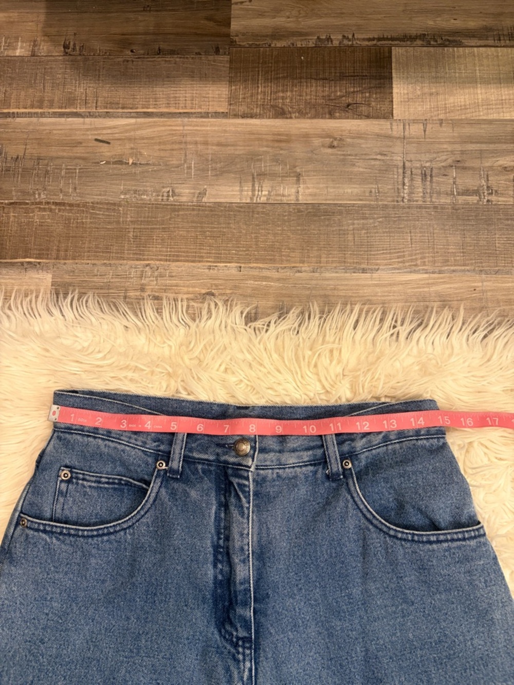Woolrich vintage fleece lined high rise  jeans 10 - Picture 4 of 8